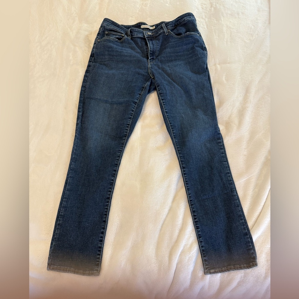 Levi’s Classic Mid Rise Skinny Blue Women's Jeans